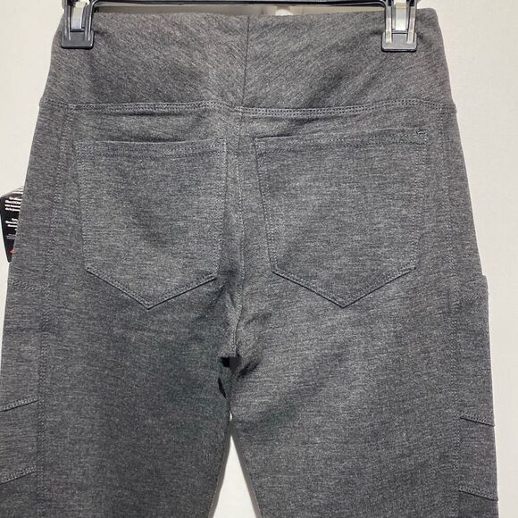 Mudd Women's Gray Double Knit FLX Ponte High Rise Pull-on Leggings Small NWT - Picture 6 of 9